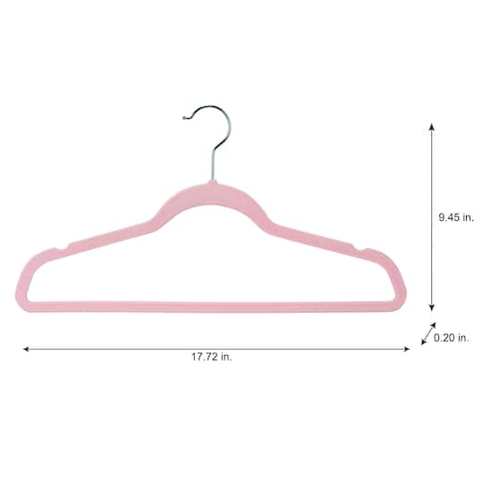 Laura Ashley Slim Velvet Hangers